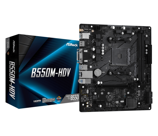 ASRock B550M-HDV - 569389 - zdjęcie 3
